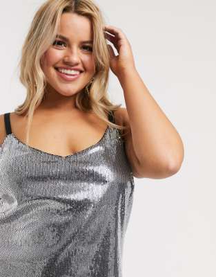 simply be silver dress