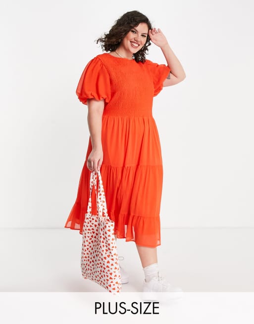 Simply red outlet midi