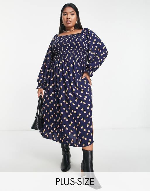 Simply be navy dress sale