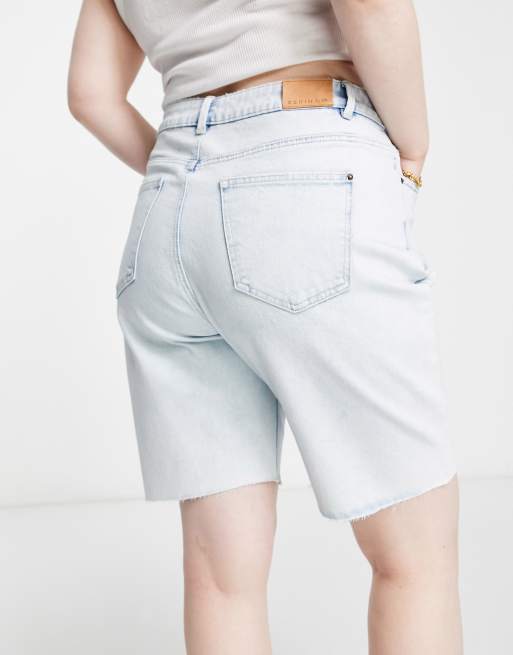 Simply Be shorts in light blue