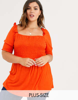 orange top asos