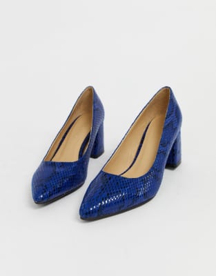 wide fit cobalt blue shoes