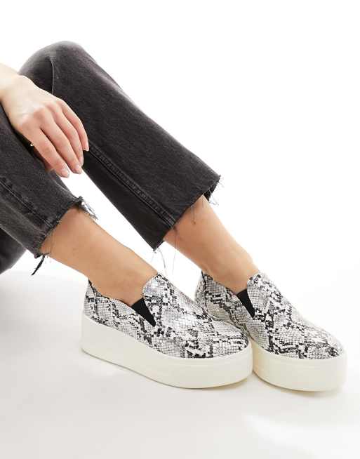 Wide slip on sneakers womens sales