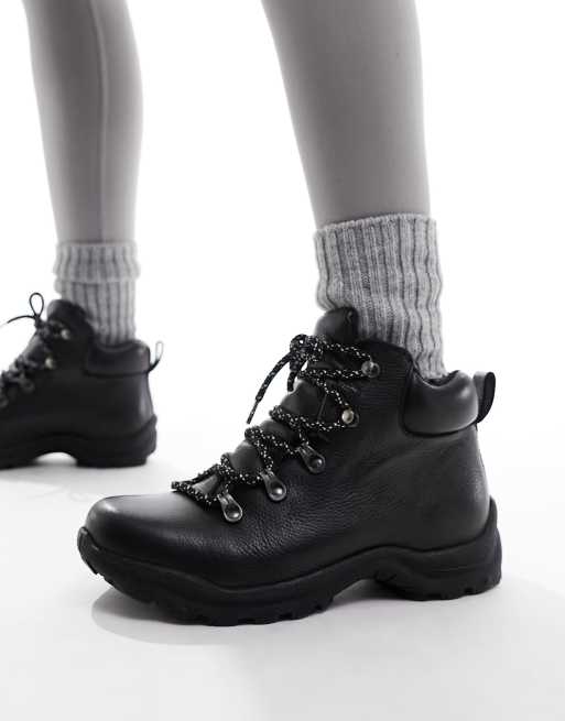 Wide womens walking on sale boots