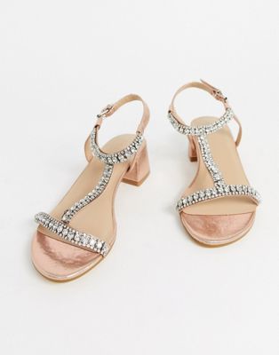 simply be rose gold shoes