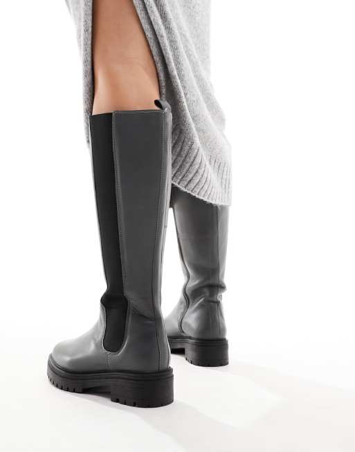 Size 11 wide knee high boots sale