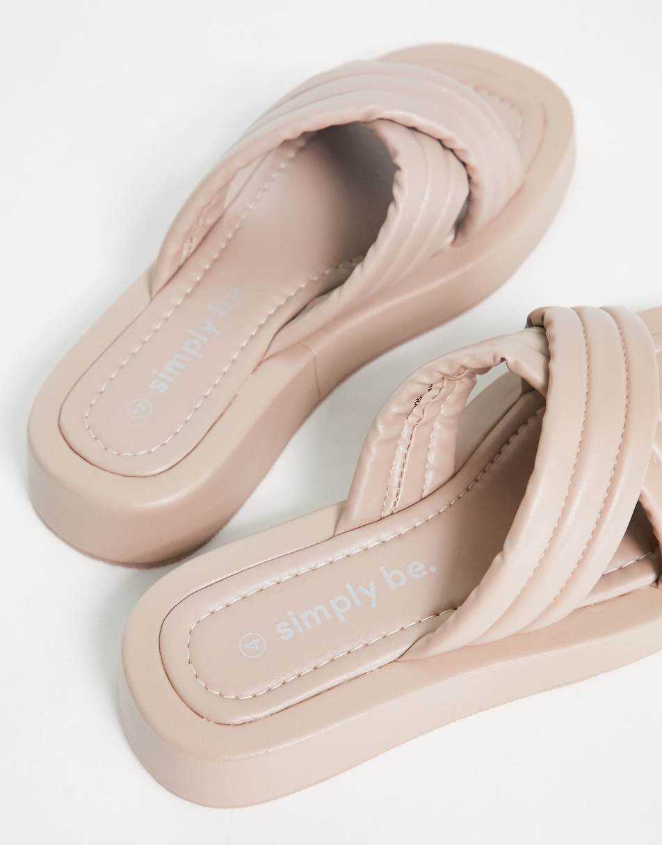 Simply be best sale flip flops