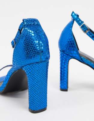 wide fit cobalt blue shoes