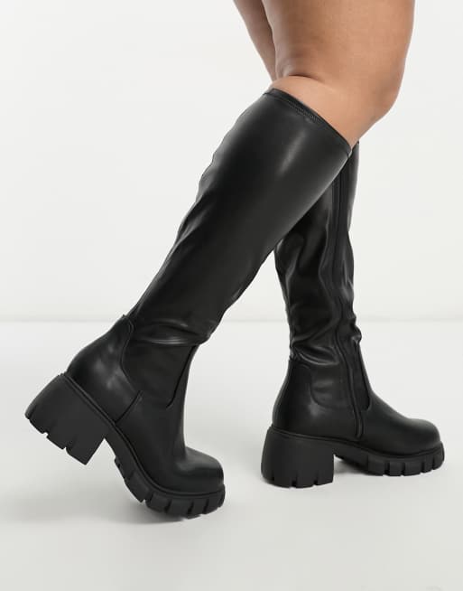 Simply be knee store high boots