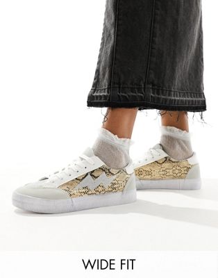 Simply Be Wide Fit trainers in snake print - ASOS Price Checker