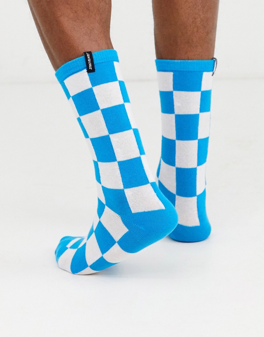 фото Сине-белые носки santa cruz-мульти