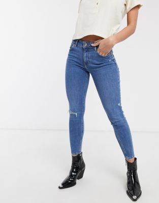 Скинни джинсы бершка Denim