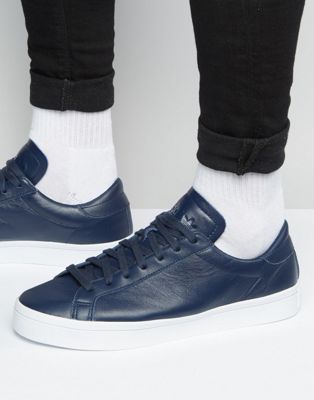 Синие кроссовки adidas Originals Court 