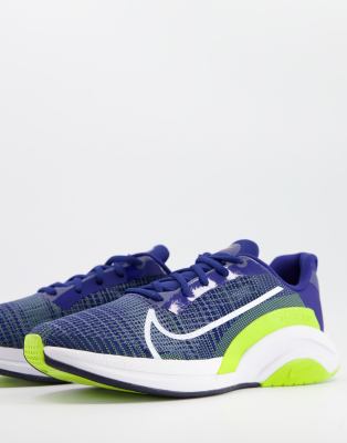 фото Синие кроссовки nike training superrep surge-черный цвет