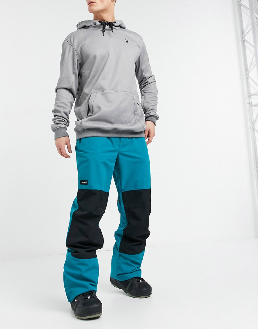 фото Синие лыжные брюки planks easy rider-голубой