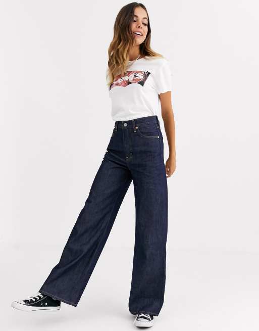 Синие широкие джинсы Levi's | ASOS