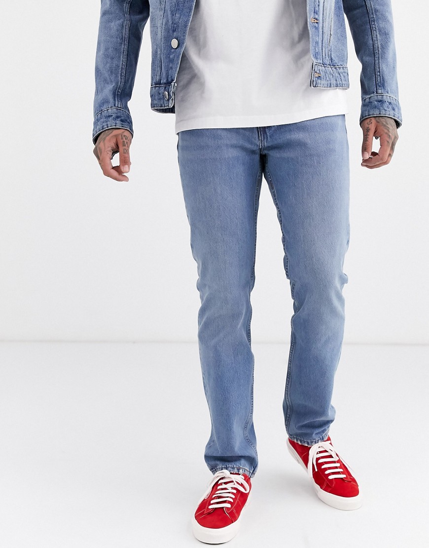 фото Синие узкие джинсы с 5 карманами levi's skateboard {[0:d3]}-синий levis skateboarding