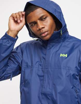 фото Синяя куртка helly hansen-синий