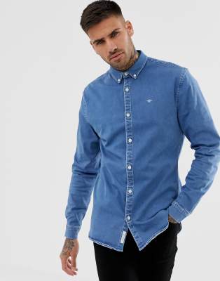 Джинсовая рубашка River Island