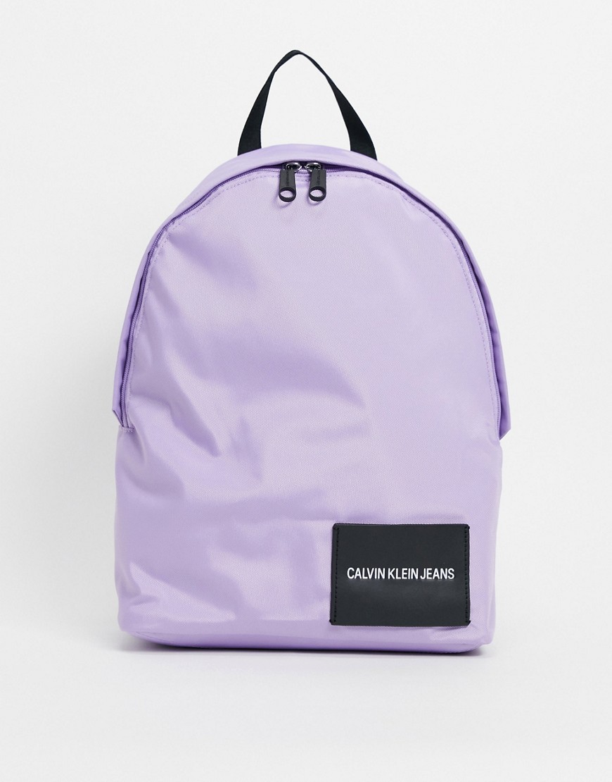 фото Сиреневый рюкзак calvin klein jeans-фиолетовый цвет