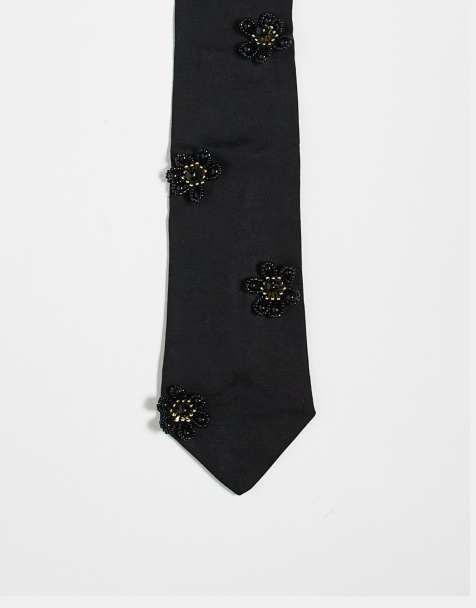 Sister Jane 3D beaded floral tie in back - view 1