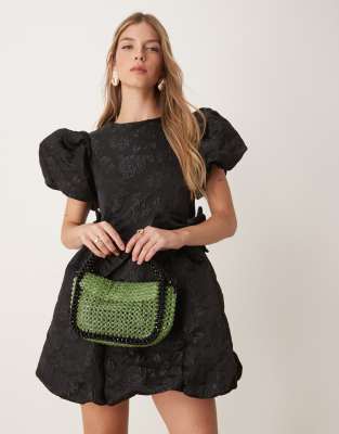 sister jane Sister Jane beaded bag in green