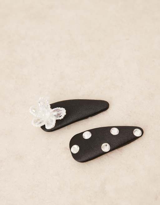 Sister Jane – Bluebell – Svarta hårklämmor, 2 av 3