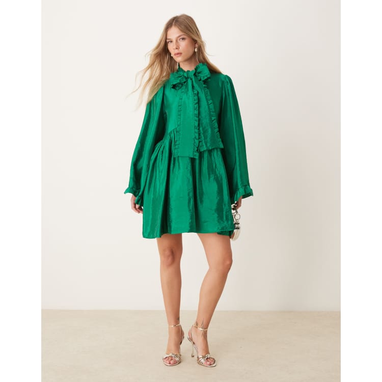 SISTER JANE Bloom bow-embellished mini dress | Harvey Nichols