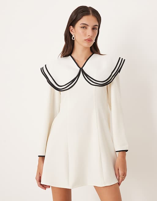 better sister white dress Im obsessed with The Sister! Its so good! , Had so much fun on this shoot! Love yall @jessicabiel!, @instylemagazine , Editor-in-Chief: Sally Holmes @sallyholmes, Writer: @danismcnally, Lou Lou is fully lined for comfort with a back zip for easy Sister Jane contrast layered oversized