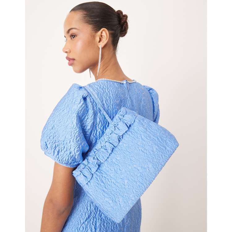 Cintre à Sac JC Table Comptoir – Blue Ice, Métal/PVC, Neuf, Fabriqué Aux USA