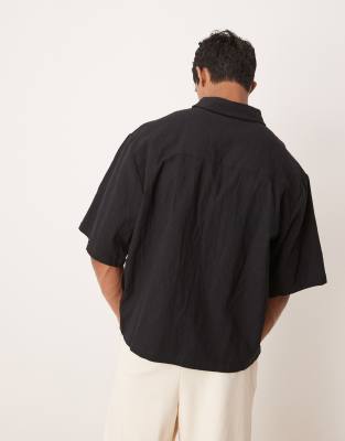Sister Jane Mens Sister Jane Flower Embroidered Boxy Shirt
