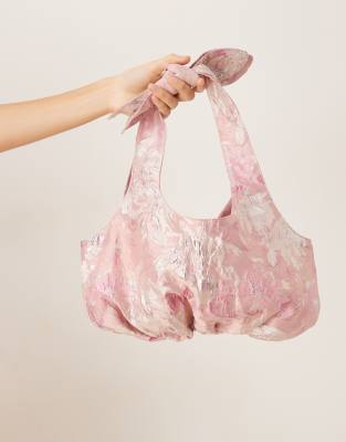 Sister Jane Knot Handle Shoulder Bag In Pink