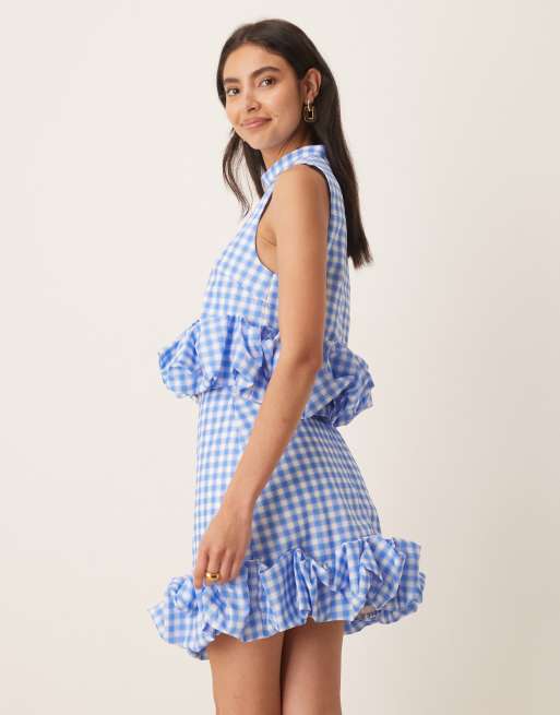 Sister Jane - Lavender Gingham - Blå mininededel, 4 af 5