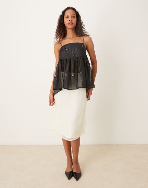 Sister Jane Lola babydoll cami top and skirt co-ord - view 1