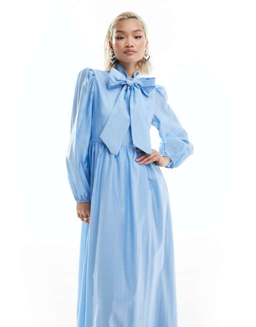 Light baby blue clearance dress