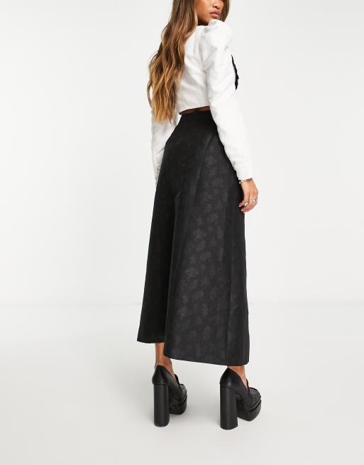 Sister Jane midi skirt with contrast pockets - part of a set