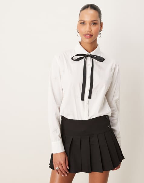Sister Jane ocean star embroidered blouse in pearl ivory - view 1