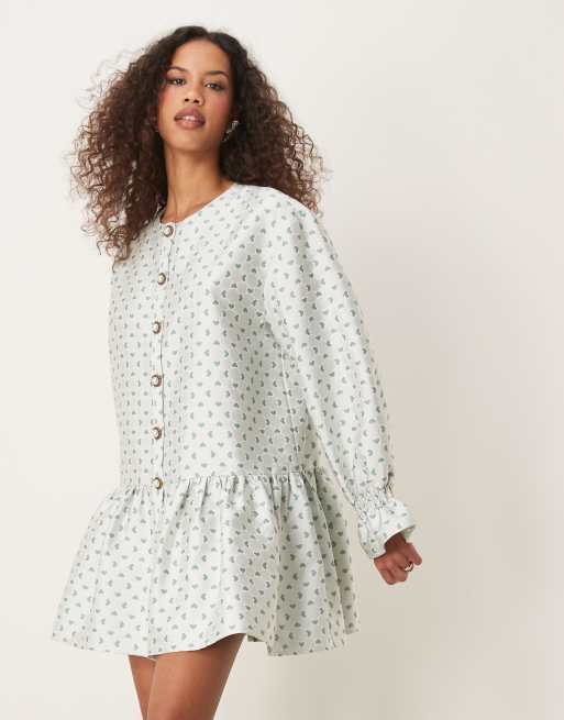 7*様 sister jane OliveRoseJacquard Mini D sister jane》Olive Rose Jacquard Mini Dress | é