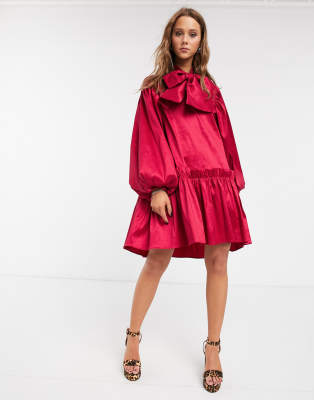 sister jane shirt smock dress with ruffle layers