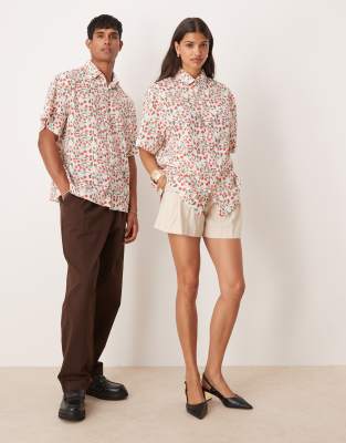 Sister Jane Mens Sister Jane Relaxed Shirt In Red