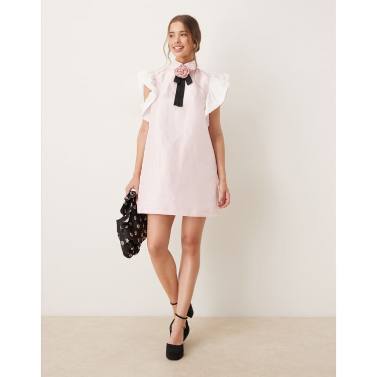 ワンピース sister jane Medallion Rose Tulle Mini Medallion Rose Tulle Mini Dress