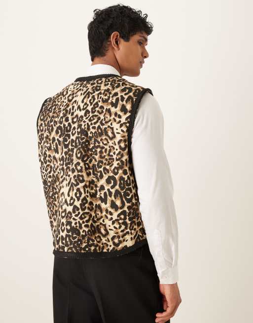 Sister Jane - Unisex Ward - Top med leopardprint i ren bomuld, 4 af 4