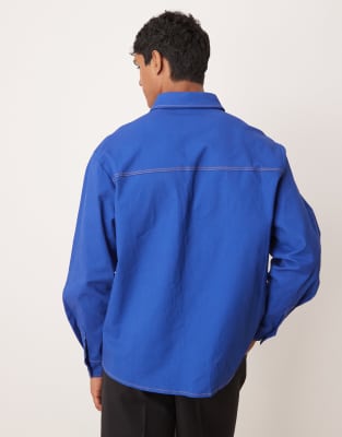 Sister Jane Mens Sister Jane Unisex Workwear Jacket With Detachable Brooches