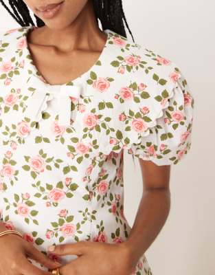 Sister Jane Wild Rose Mini Dress In Multi
