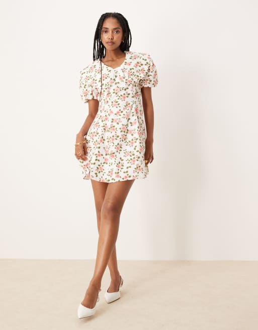 Sister Jane Wild Rose mini dress in pink floral | ASOS