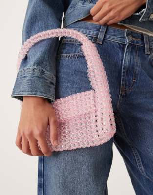 sister jane Sister Jane Wonder bead bag in pink