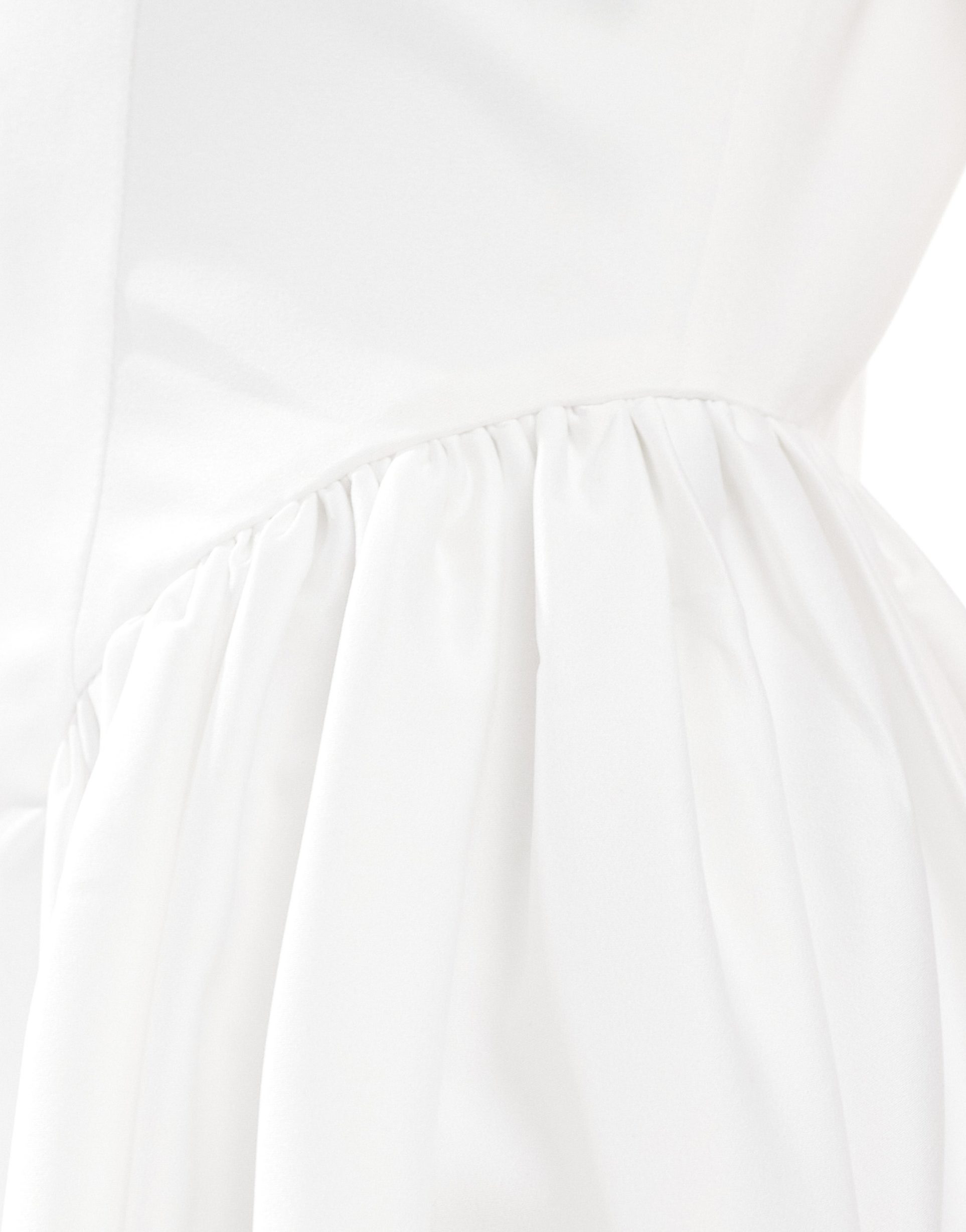 six stories bridal drop waist midaxi dress in ivory