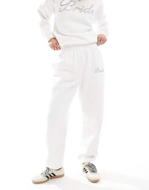 Six Stories Bride trackies in ivory (part of a set), 4 of 5