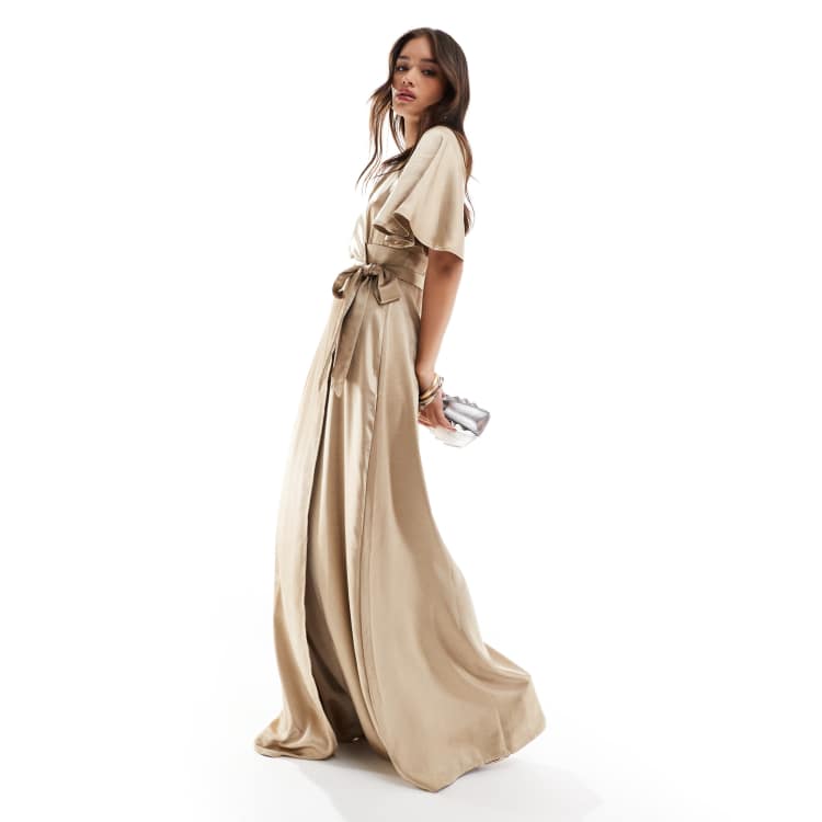 sachin and babi light blue dress Champagne Discount UK Bridesmaid Dresses main image 0