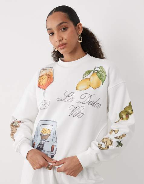 Six Stories holiday bridal jumper in white - view 1